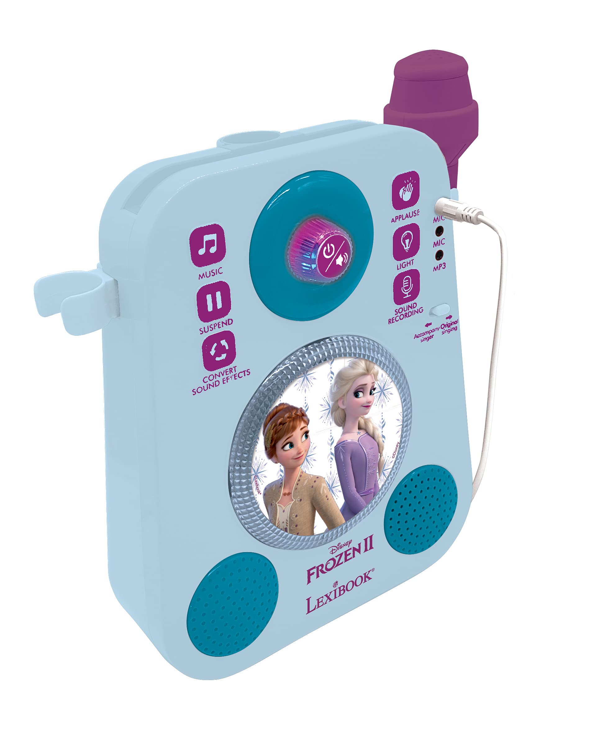 lexibook-frozen-k140fz-altavoz-musical-luminoso-con-2-micr-fonos image 4
