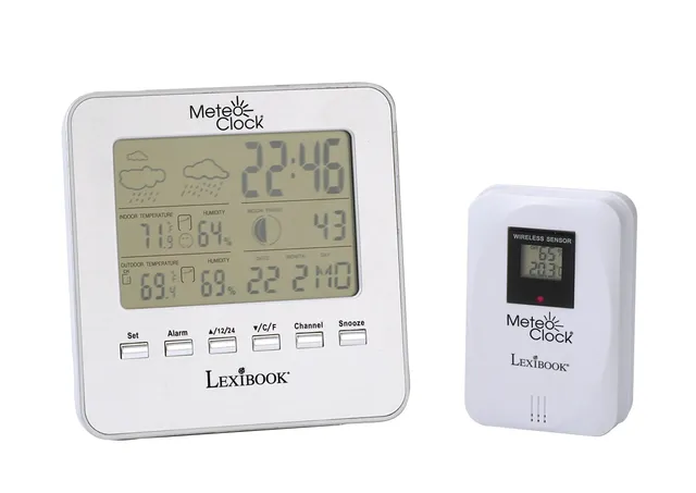 lexibook-meteoclock-estaci-n-meteorol-gica-sm940-con-sensor image 1