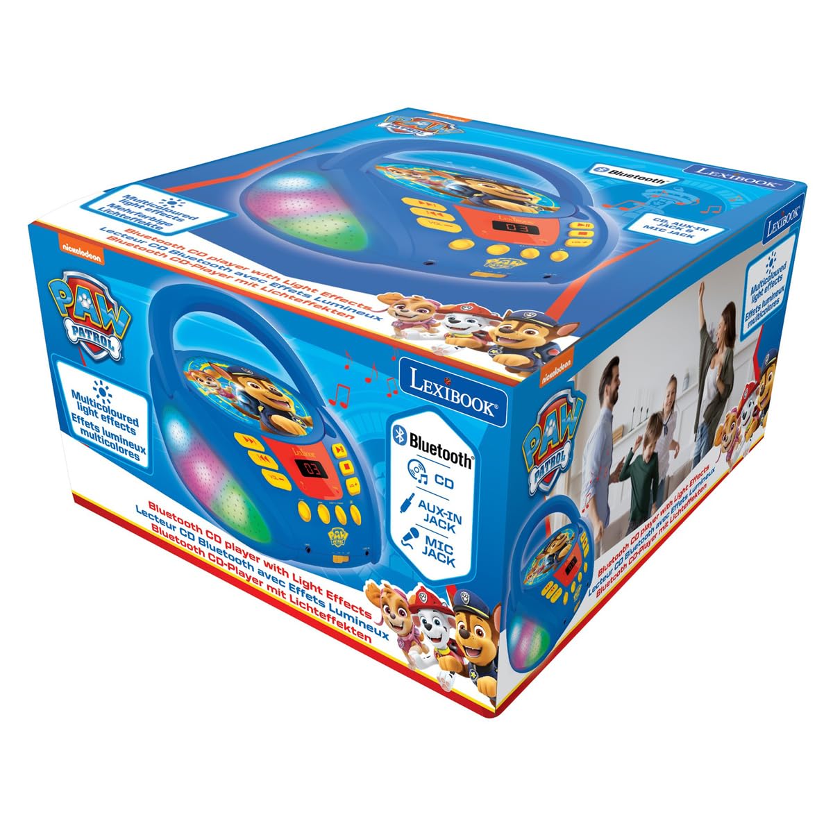 lexibook-patrulla-canina-reproductor-cd-bluetooth-rcd109palxb image 7